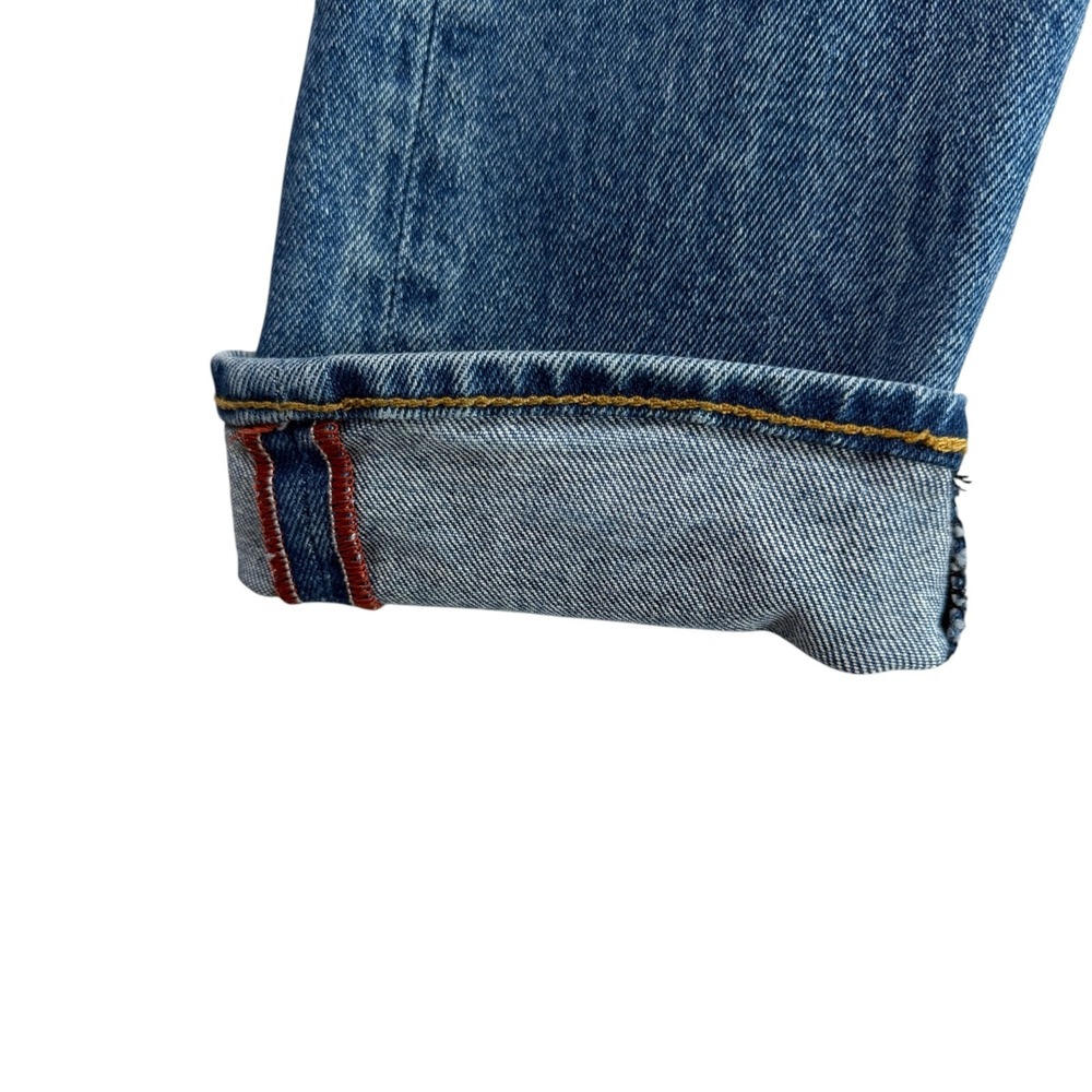 Superdry Mens Japanese Selvedge Jeans 32x32 Distressed Skinny Denim - Picture 3 of 16